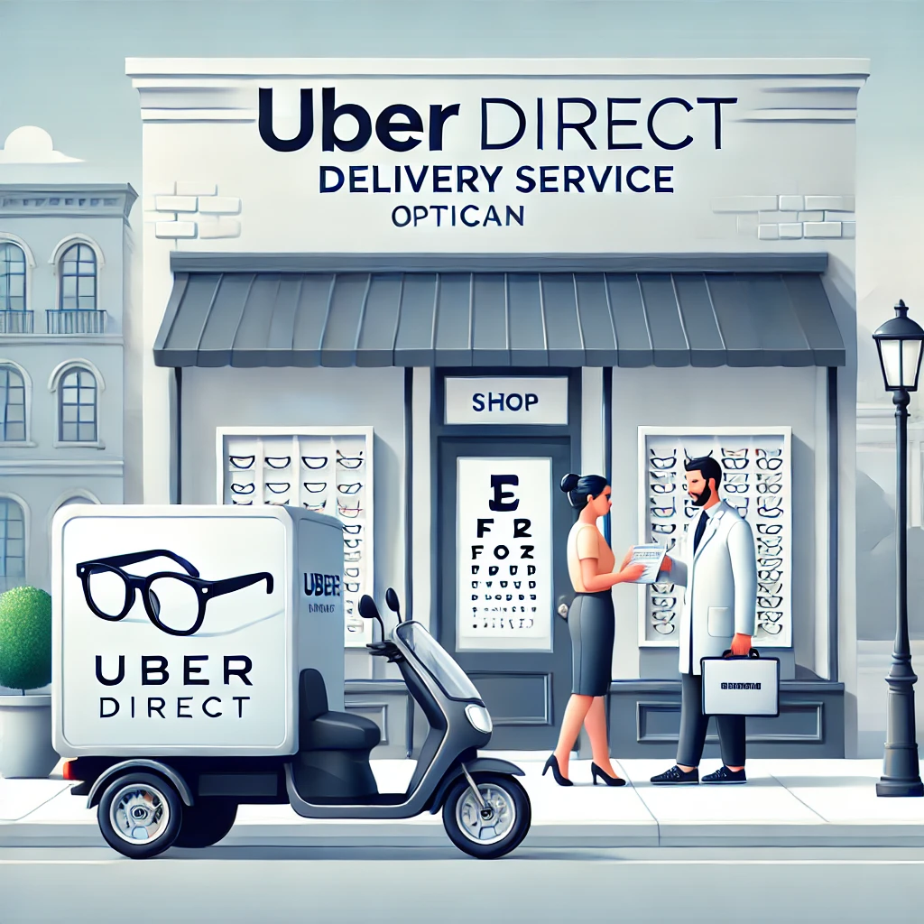 Uber Direct cible les opticiens avec un service de livraison sur rendez-vous